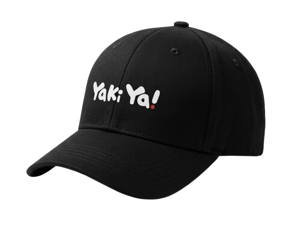 Yaki Ya! branded cap worn by restaurant team members