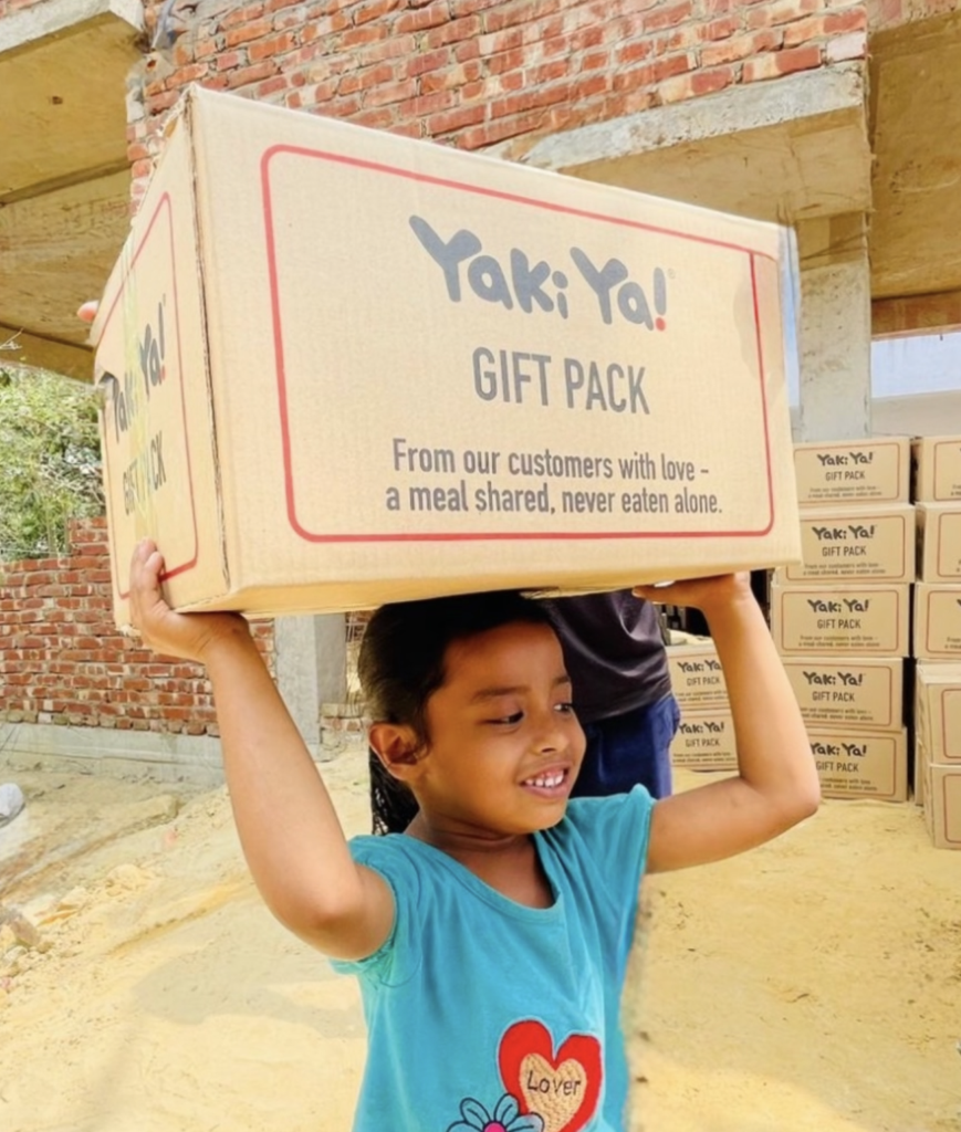 Yaki Ya! Eat to Feed community initiative supporting people through food